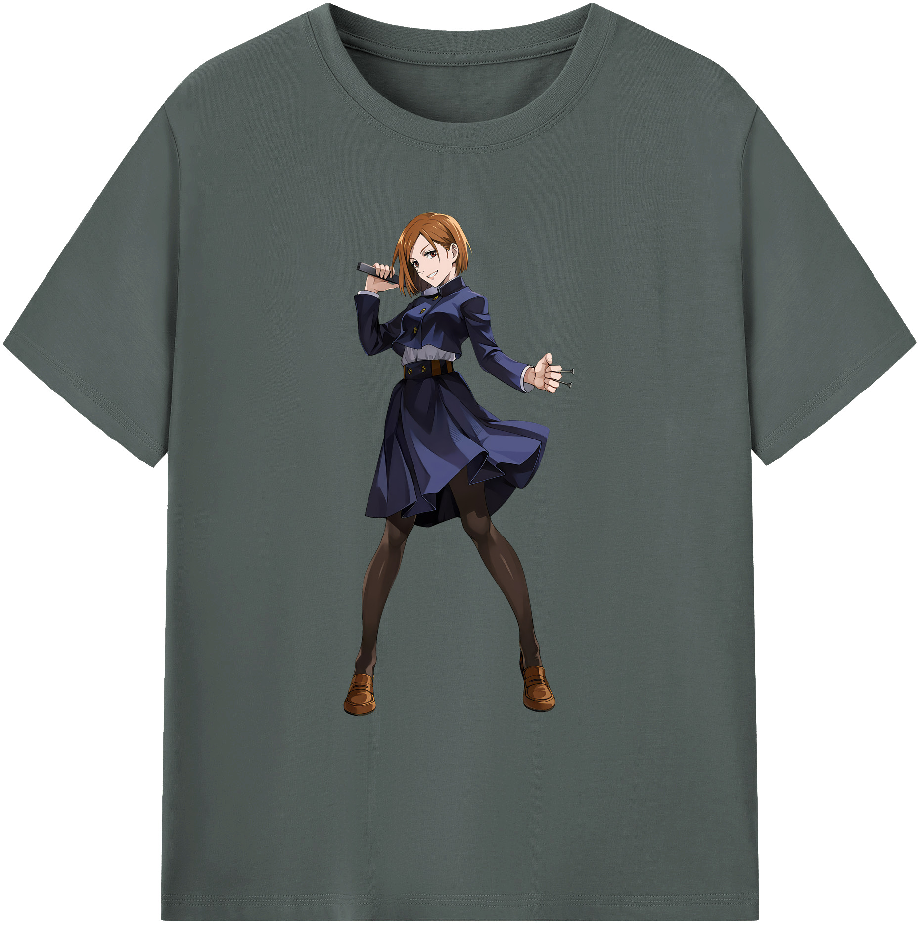 （画像用） 呪術廻戦 Jujutsu Kaisen 綿100％ メンズ半袖Tシャツ｜肌触りやわらか＆通気性